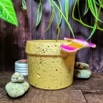 Maceta Classic Amarilla Mediana
